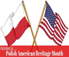 Polish American Heritage Month graphic