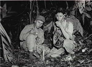 Navajo Code Talkers, circa 1943