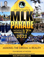 Tampa MLK Parade graphic Tampa MLK Parade graphic