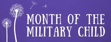 Month of the Military Child  graphic
