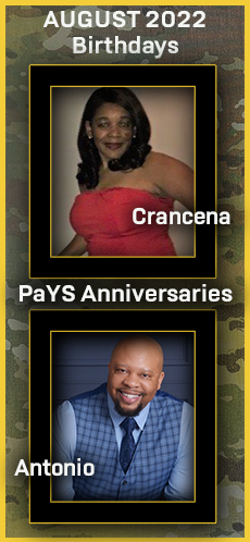 Team August Birthdays and Anniversaries Team August Birthdays and Anniversaries
