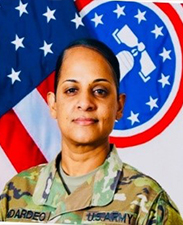 Command Sergeant Major Angela Indardeo Command Sergeant Major Angela Indardeo