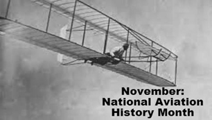 National Aviation History Month graphic