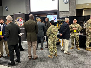 PaYS and Soldier for Life Booth at the convention hall.