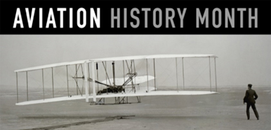 Aviation History Month graphic