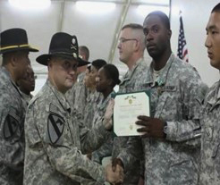 Mr. Laster receives accolades from his leadership Mr. Laster receives accolades from his leadership