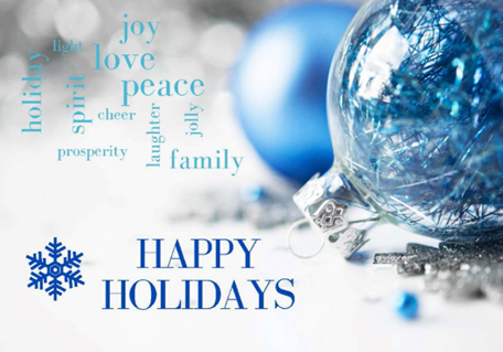 Happy Holidays graphic Happy Holidays graphic