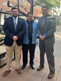 (l-r) Mr. Carter, CASA Diaz, and Mr. Gill after speaking about PaYS and how to utilize it more in the Phoenix area. (l-r) Mr. Carter, CASA Diaz, and Mr. Gill after speaking about PaYS and how to utilize it more in the Phoenix area.