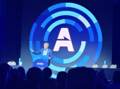 President and CEO Bill Monet addressed Akima employees on current state of the company and the new heights he’s trying to take it. President and CEO Bill Monet addressed Akima employees on current state of the company and the new heights he’s trying to take it.