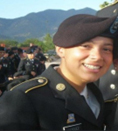 PVT Vazquez after graduating Basic Training