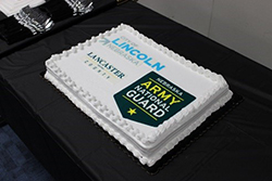 Cake for the signing ceremony for the City of Lincoln and Lancaster County.