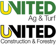 United AG & Turf Northeast and United Construction & Forestry logos