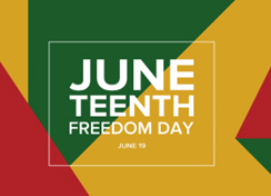 Juneteenth graphic