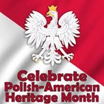 Polish American Heritage Month graphic