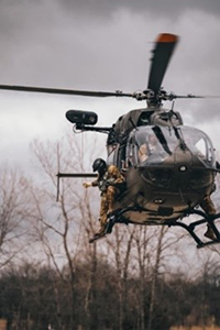 Trooper Moore, Pilot during an exercise