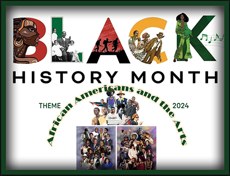 Black History Month graphic