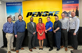 Mr. Thomas Parker and Ms. Crancena Ross at Penske