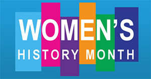 Women's History Month graphic