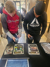 Transitioning Soldiers at the Fort Johnson TAP registering for PaYS Transitioning Soldiers at the Fort Johnson TAP registering for PaYS