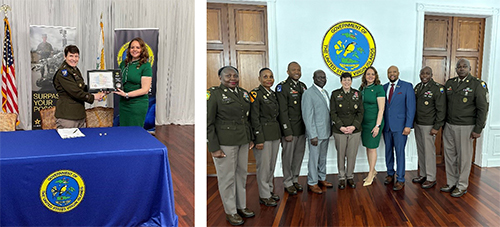 Signing ceremony at the Governor's House Signing ceremony at the Governor's House