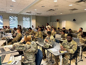 Ms. Ross briefed Soldiers and TAP Counselors on the PaYS program Ms. Ross briefed Soldiers and TAP Counselors on the PaYS program