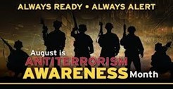 Antiterrorism Awareness Month graphic Antiterrorism Awareness Month graphic