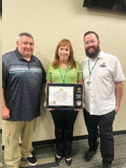 (L to R) Rick Tobin, Jackie Bellanco, and Cody Ledbetter pose with the PaYS Plaque. They are the Talent Acquisition team that spearheaded and ensured O'Reilly became a PaYS partner. (L to R) Rick Tobin, Jackie Bellanco, and Cody Ledbetter pose with the PaYS Plaque. They are the Talent Acquisition team that spearheaded and ensured O'Reilly became a PaYS partner.
