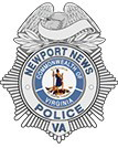 Newport News Police Department badge Newport News Police Department badge