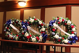 Display at Patriot Day ceremony Newport News Police Department Display at Patriot Day ceremony Newport News Police Department