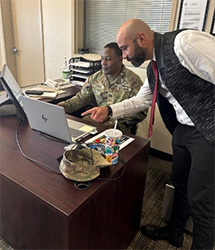 CPT Wesley Carter, Las Vegas Recruiting Company with Alfredo CPT Wesley Carter, Las Vegas Recruiting Company with Alfredo