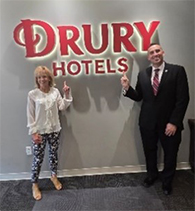 Kim and Roy at Drury Hotels Kim and Roy at Drury Hotels