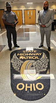 Ohio State Highway Patrol Sergeant Robert Marshall Gave with Gabriel