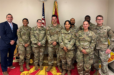 Roy with Soldiers from the 508th TTD Roy with Soldiers from the 508th TTD