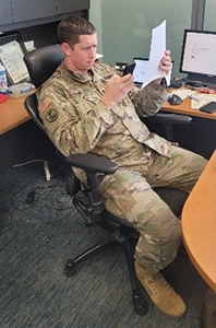 SFC McLaughlin-Cross registers for Army PaYS