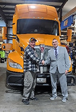 Jim Schwehr, President Done Right Trucking and Roy