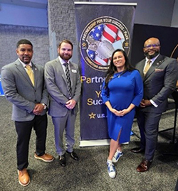 Kevin and Victor with representatives from Boeing