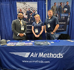Victor with representatives from Air Methods