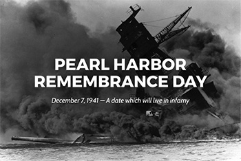 Pearl Harbor Remembrance Day graphic