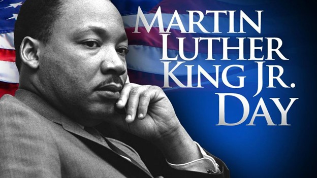 Dr. Martin Luther King Jr. Day graphic Dr. Martin Luther King Jr. Day graphic