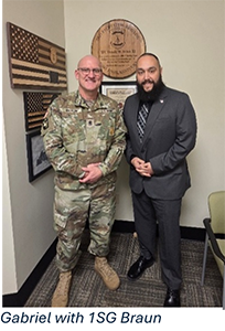 1SG Donald Braun and Gabriel