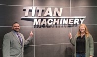 Roy and Andrea at Titan Machinery Roy and Andrea at Titan Machinery
