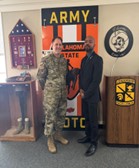 Frank with LTC Ferguson Frank with LTC Ferguson
