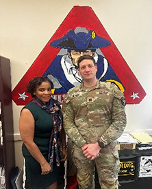 Crancena with CPT Woislaw Crancena with CPT Woislaw