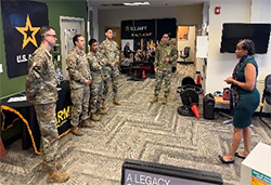 Crancena with recruiting personnel Crancena with recruiting personnel