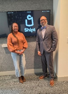 Samuel and Ashley Harrington, Associate Project Manager for Talent Acquisition, Shipt, Inc. Samuel and Ashley Harrington, Associate Project Manager for Talent Acquisition, Shipt, Inc.