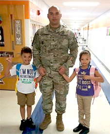 Nicholas Brown and family