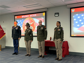 Air Defense Artillery Advanced Individual Training graduation ceremony