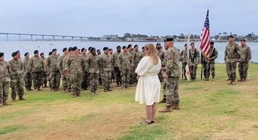 Change of Command ceremony