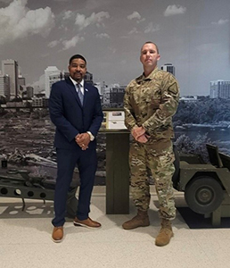 Kevin with Recruiting Operations SGM, SGM Clay