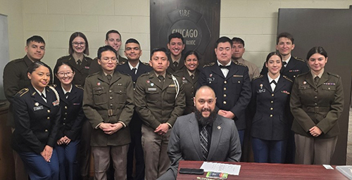 University of Illinois Chicago ROTC Cadets